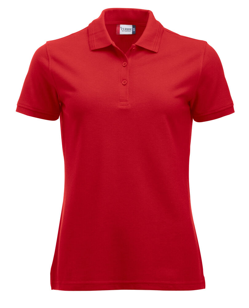 Polo Clique Manhattan rot S  Damen 