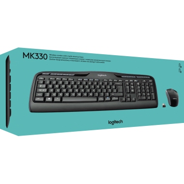 Tastatur-Maus-Kit Logitech MK330 wirel. Wireless