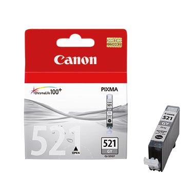 Tintenpa. CANON CLI521 2937B001 grey 