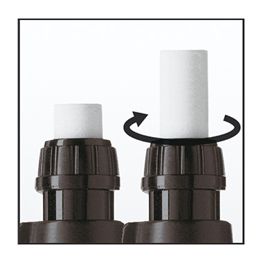 Druckbleistift Castell 1307 0,7mm blau Grip Plus