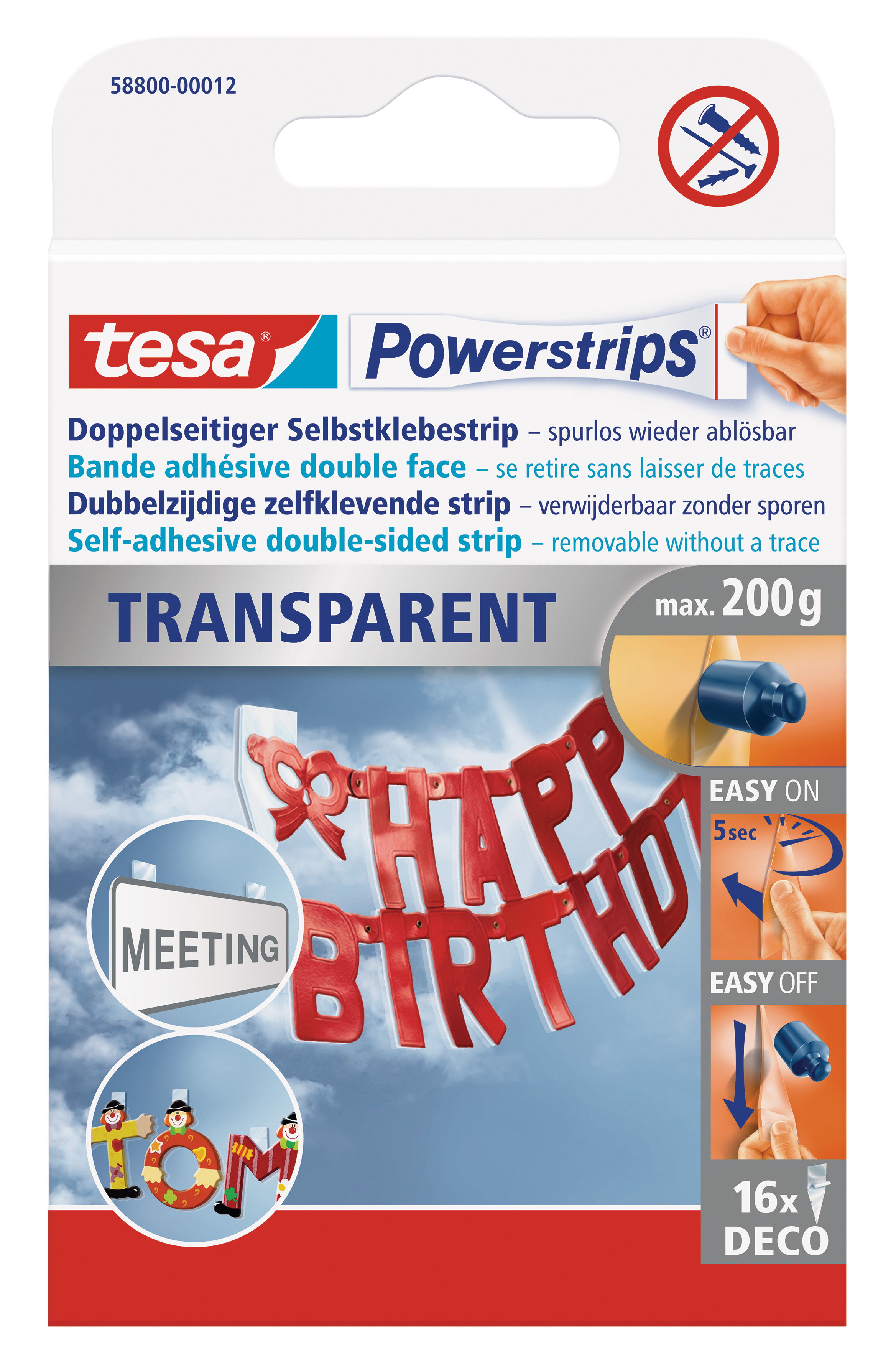 Powerstrips Tesa 58800 Deco 