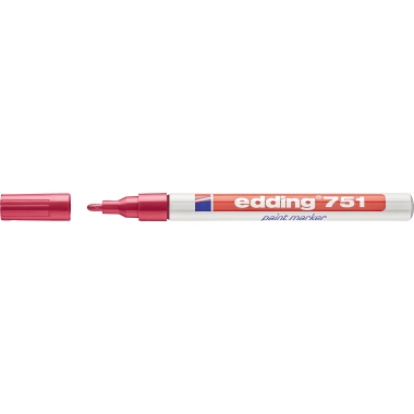 Lackmarker edding 751 rot 1-2mm 