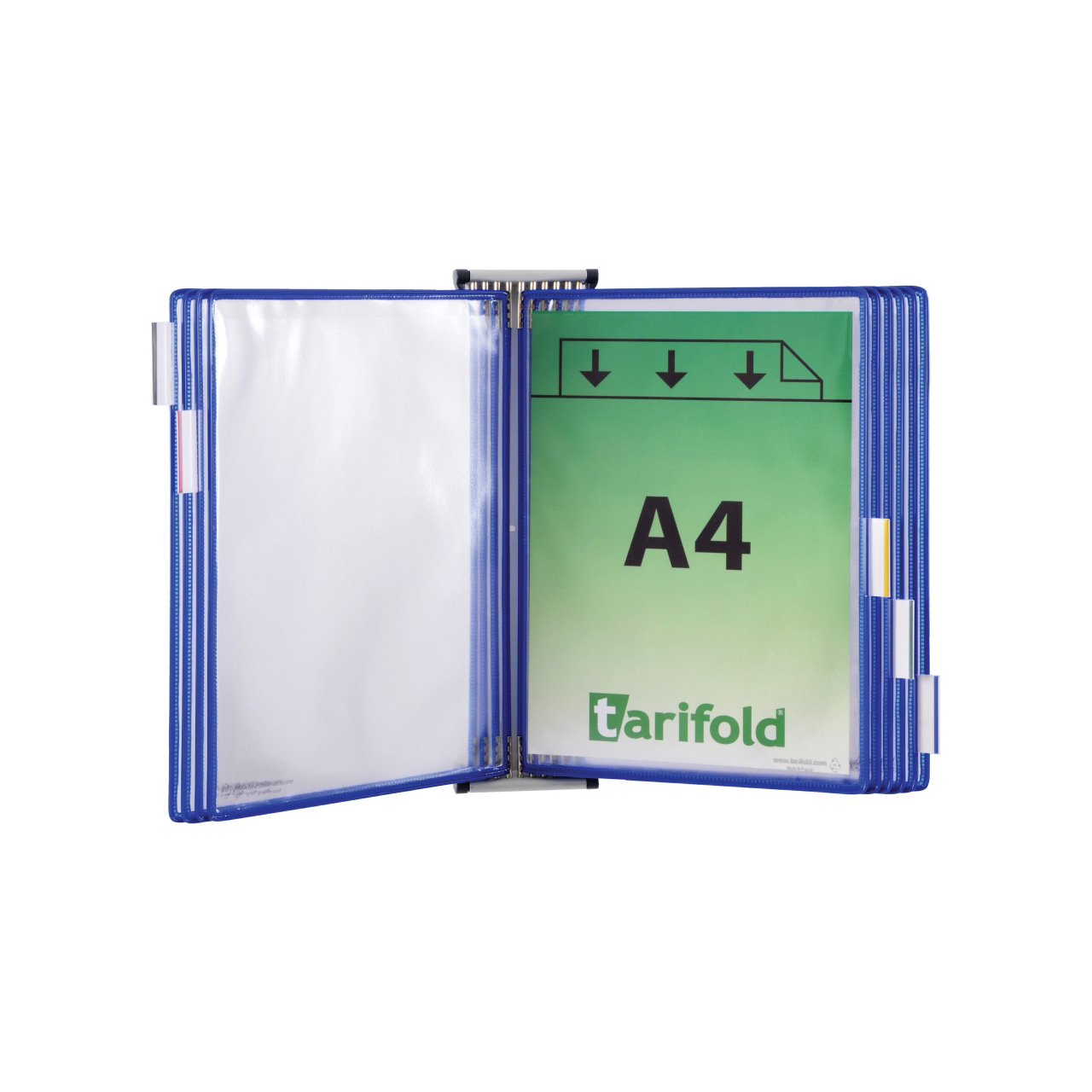 Wandsichttafelsystem Tarifold 414101 bla U