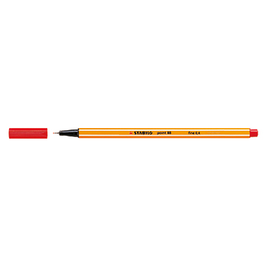 Feinschreiber STABILO® Point 88/40 rot 0,4mm