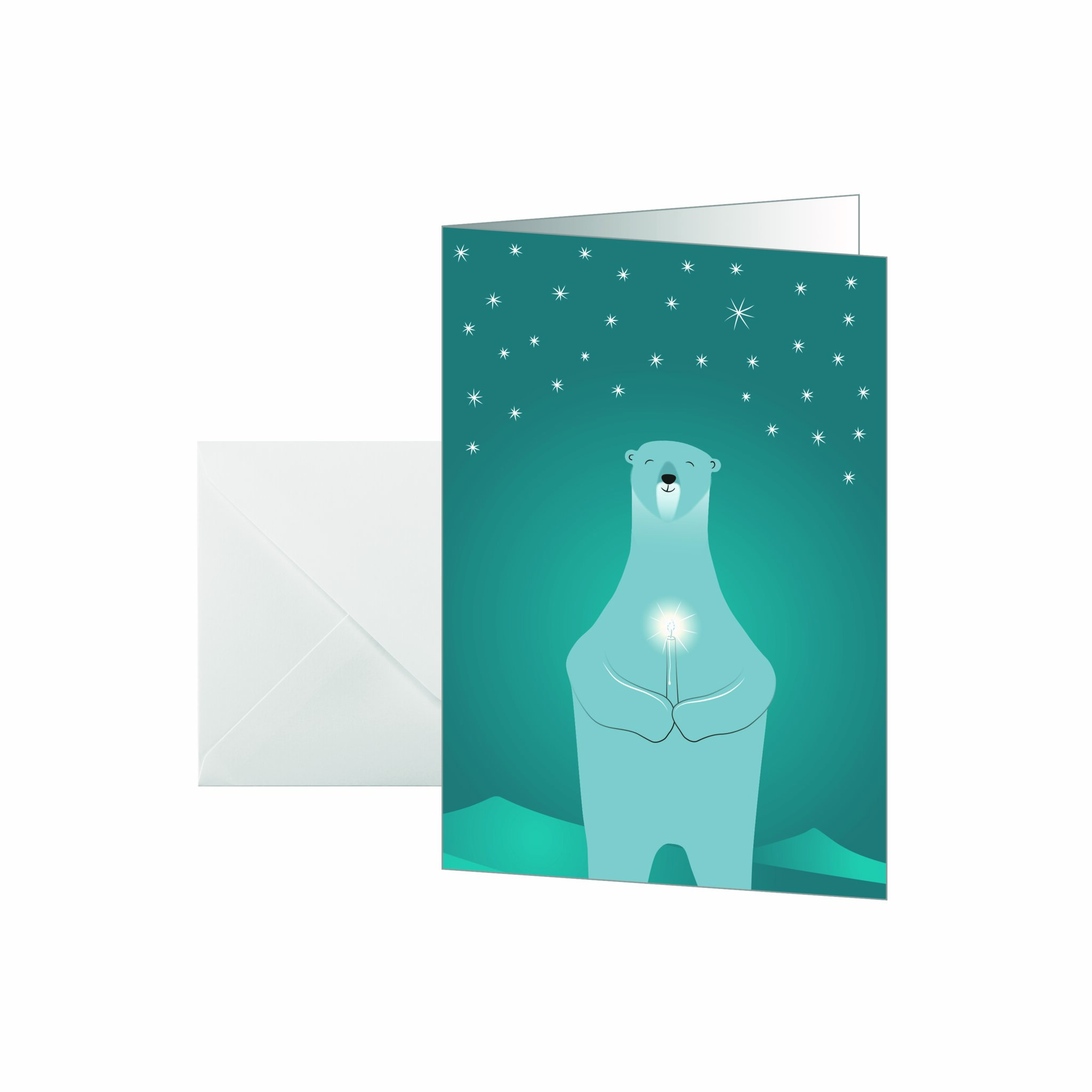 Weihnachtskarte Sigel A6 250g 