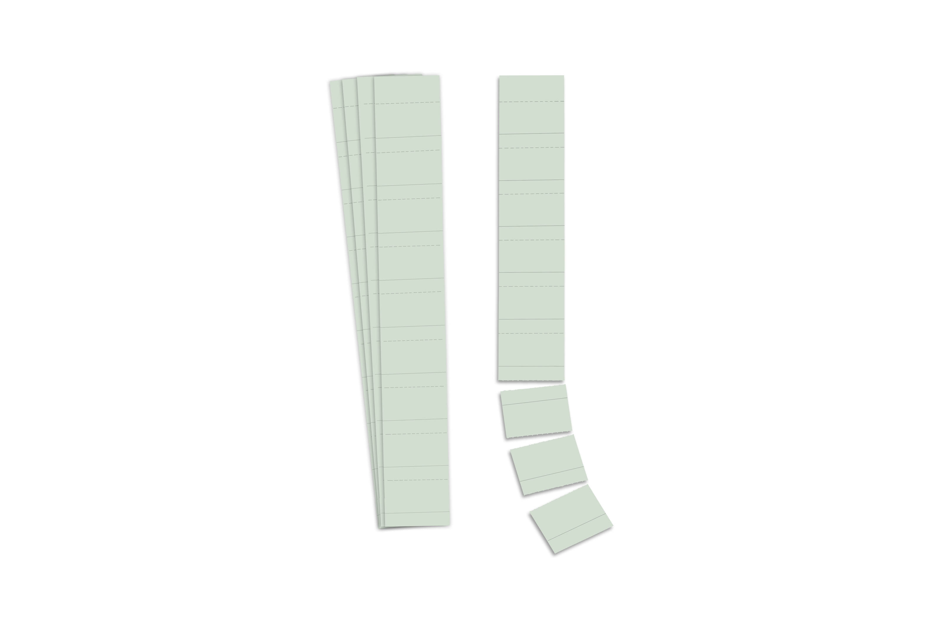 Einsteckkarten Ultradex 140709 grau 70x32mm