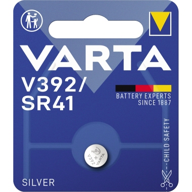Knopfzelle Varta V392 Lr41 1.55 Volt 38mA