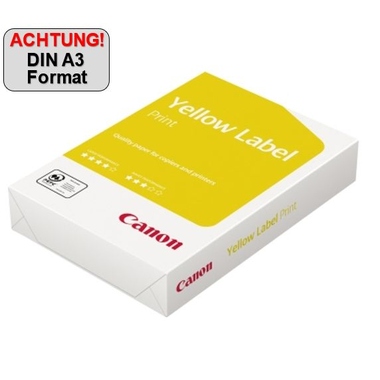 Kopierpapier Canon Yellow Label A3 80g weiß 500 Blatt
