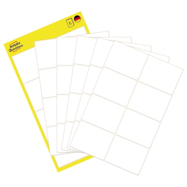 Etikett Avery Zweckform 3075 32x23mm weiß 60 St.