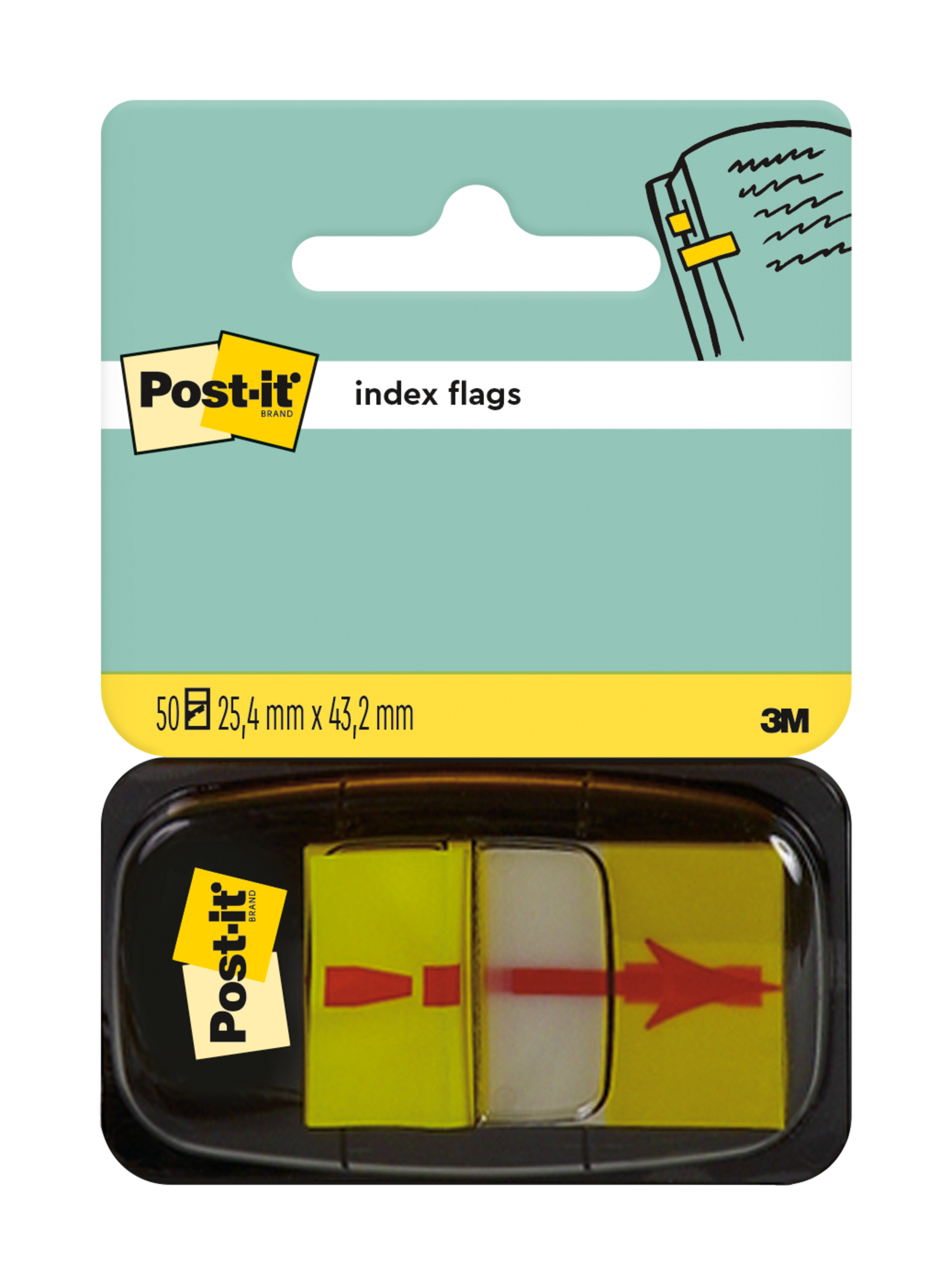 Haftstreifen Post.it index 680-33 Post-it Ausruf Ausrufezeichen