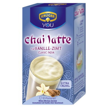 Tee Krüger Chai Latte Vanille-Zimt 250g