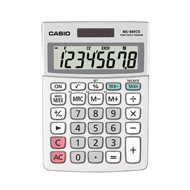 Taschenrechner CASIO® MS-88ECO 