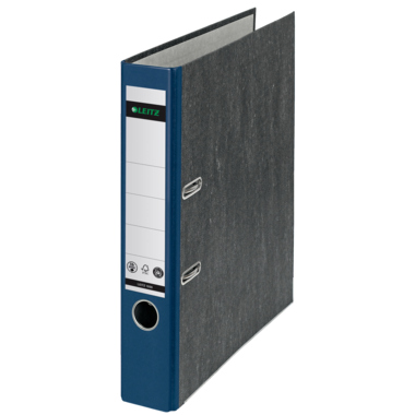 Ordner Leitz 1050 Pappe A4 52mm blau 