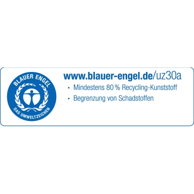 Papierkorb Exac.Bee Blue 45309D 15l p´bl pastellblau