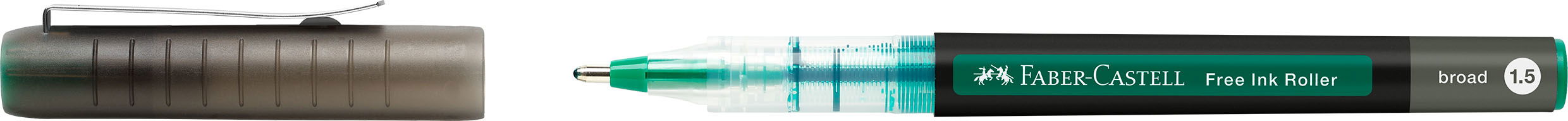 Tintenroller Castell 3483 Free Ink grün 1,5mm