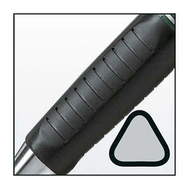 Druckbleistift Castell 1307 0,7mm blau Grip Plus