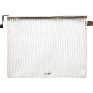 Reißverschlusstasche Foldersys A4 taupe Pvc-frei, 40492-27