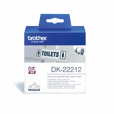 Etikett Brother DK22212 15,24mx62mm weiß