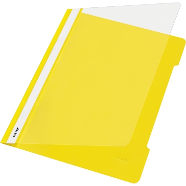 Schnellhefter Leitz 4191 PVC A4 gelb