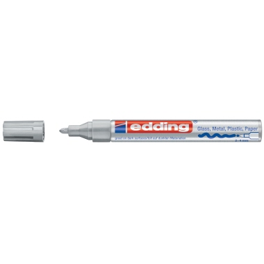 Lackmarker edding 750 Glanzlack silber 2-4mm 