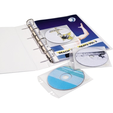 CD/DVD Hülle DURABLE 5223 für 1 CD, 10 Stück