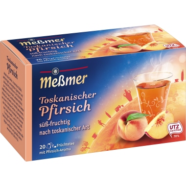 Tee Meßmer Toskan. Pfirsich 50g 