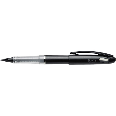 Füllhalter Pentel TRJ50-A Tradio Sty. sw Stylo Tinte Schwarz, Gehäuse Schwarz