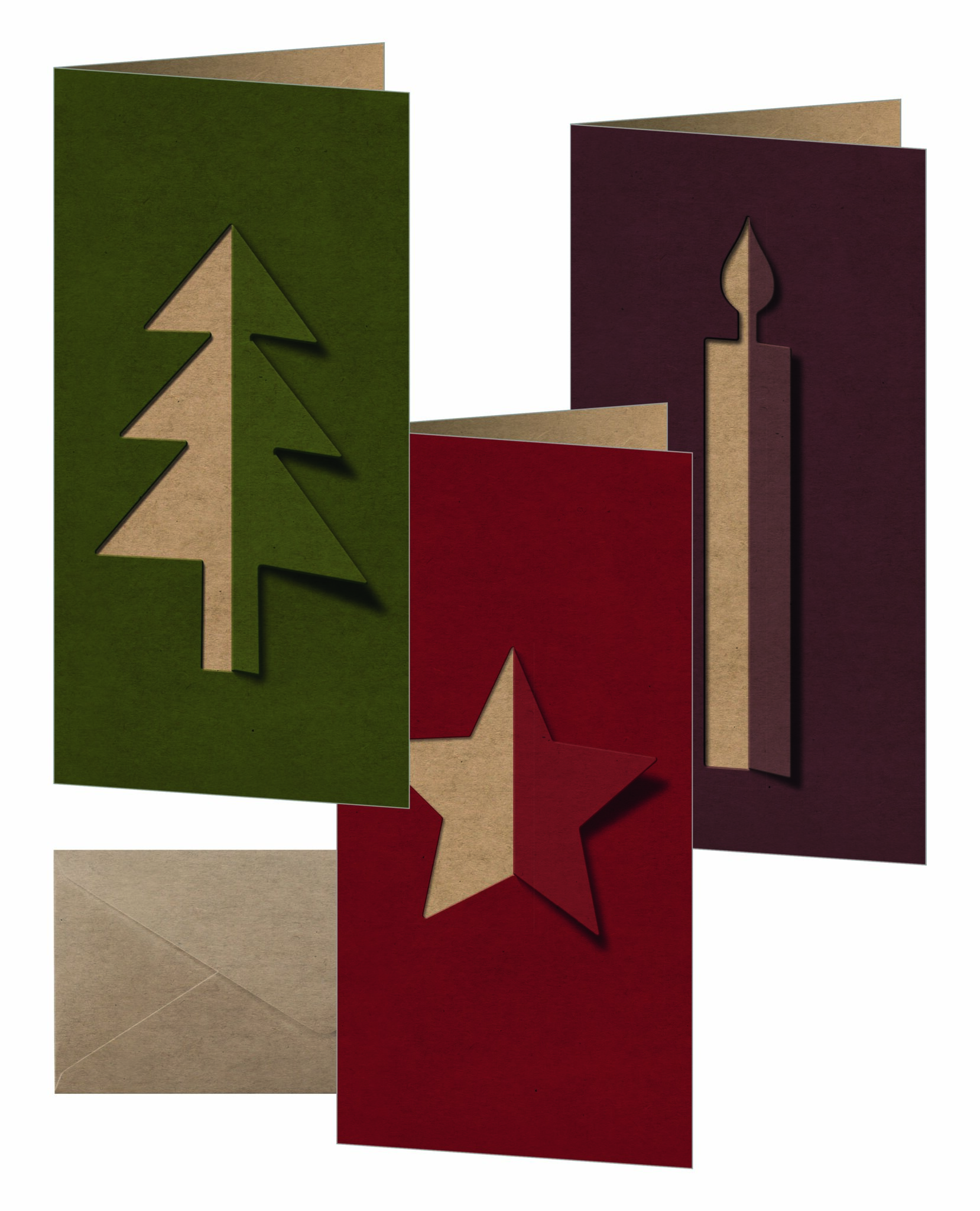 Weihnachtskarte Sigel DL 225g 