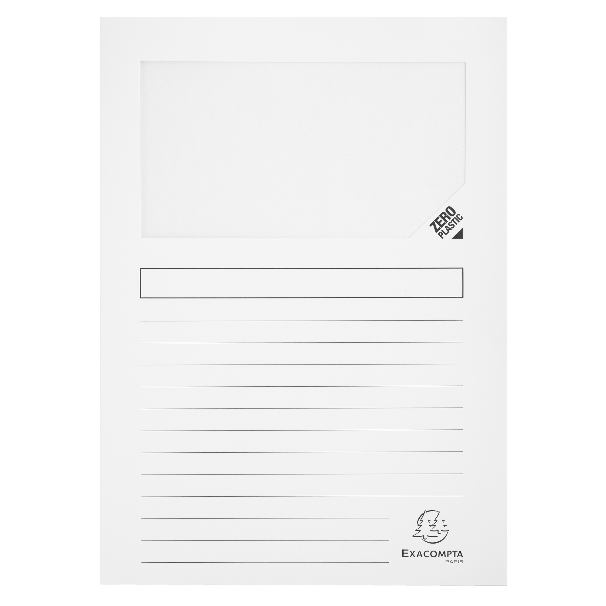 Fenstermappe Exacompta 50450E A4 sortiert