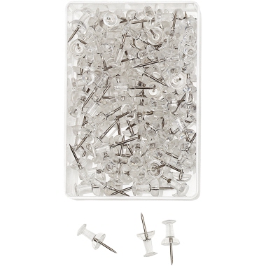 Pinnadeln Wedo 54249 12mm Nadellänge Nadellänge, Ø10mm Kopfdurchmesser, Gesa