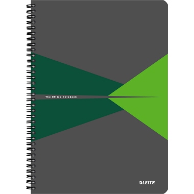 Collegeblock Leitz 4647 A4 kariert grün 90 Blatt