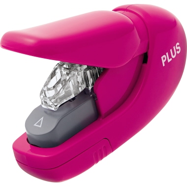 Heftgerät Plus Japan 31148  pink klammernlos bis 6 Blatt