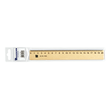 Lineal Alco 20cm Holz 