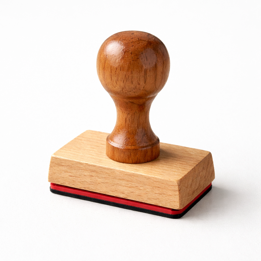 Holzstempel H07 7cm² 