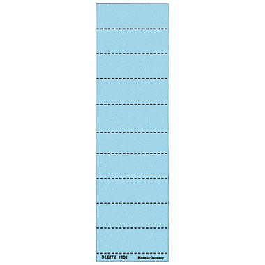 Beschriftungsschild Leitz 1901 blau 60x21mm 100 Stück