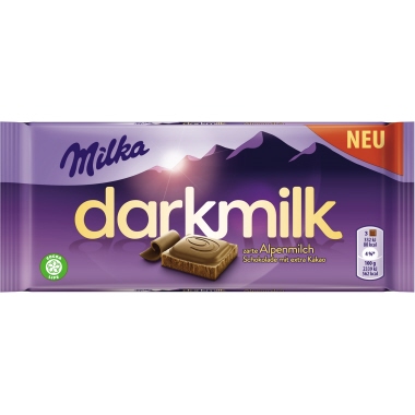 Schokolade Milka Darkmilk Alpenmilch 85g