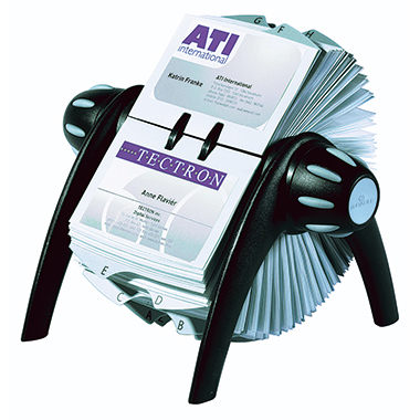 Rotationskartei Durable 2417 schwarz 