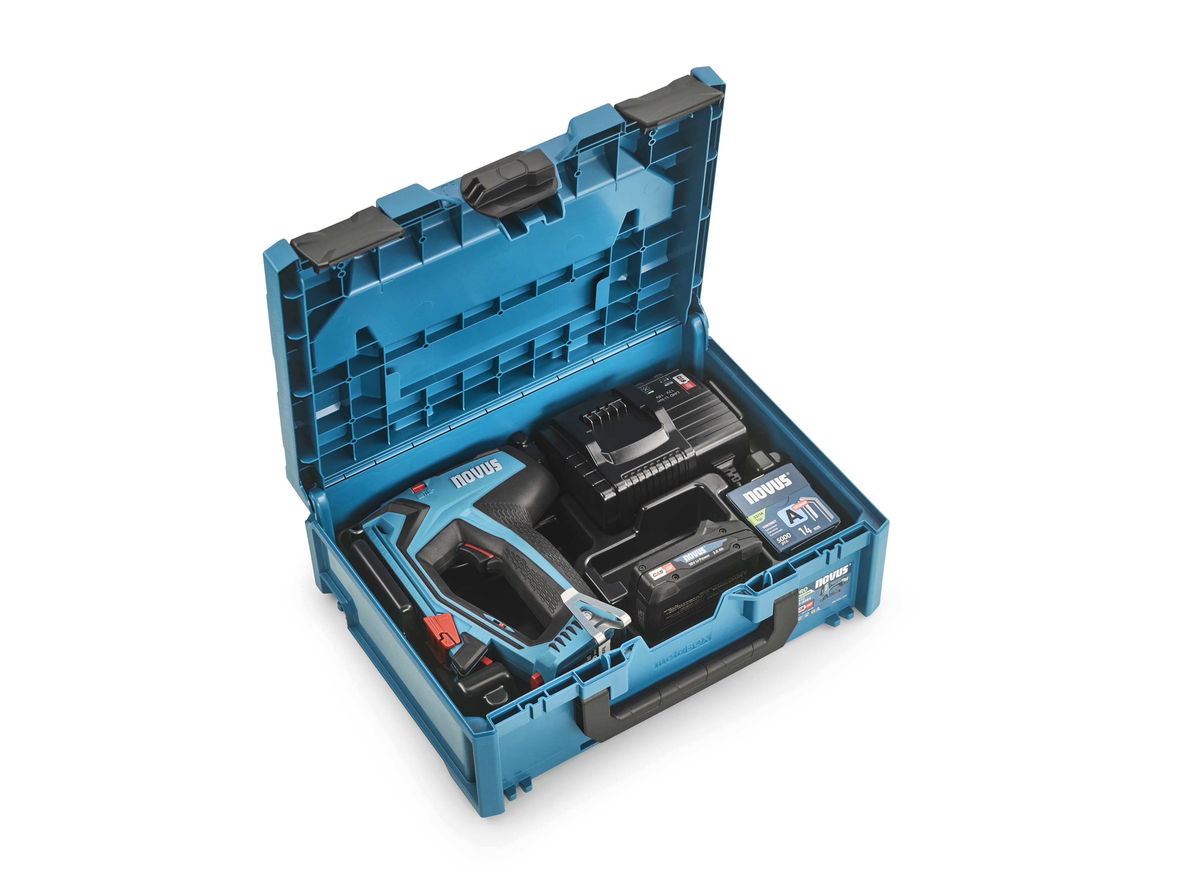 Akkutacker Novus J-550 031-0364 metaBOX Set