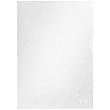 Sichthülle Esselte 54850 A5 0,12mm trans PP-Folie, Dokumentenecht, genarbt