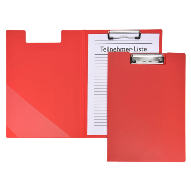 Klemmmappe FolderSys A4 80003 rot