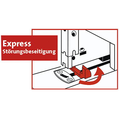 Blockheftgerät Novus B50 grau bis 140 Blatt