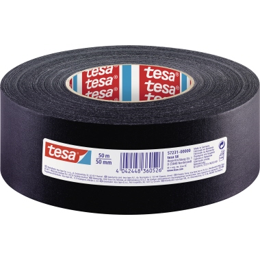 Gewebeband Tesa 57231 50mx50mm schwarz 