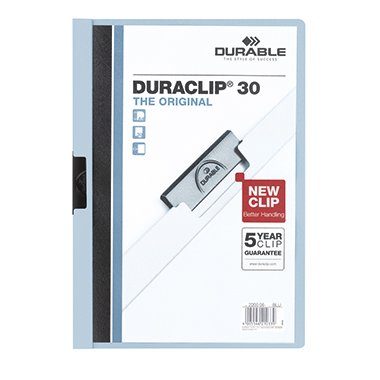Klemmmappe DURABLE 2200 A4 hellblau 