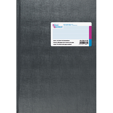 Geschäftsbuch BRUNNEN 14123 A4 144 Blatt