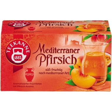 Tee Teekanne 7262 Mediterraner Pfirsich 20 Beutel
