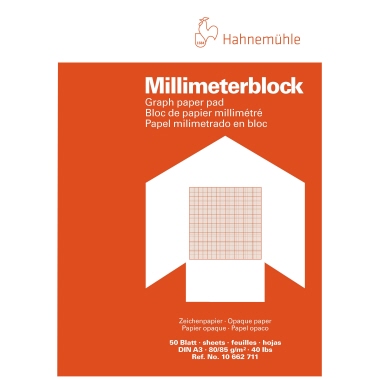 Millimeterblock 10662711 A3 85g rot 