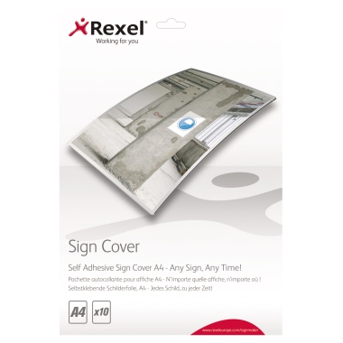 Schildertasche ACCO A4 selbstklebend Für Signmaker