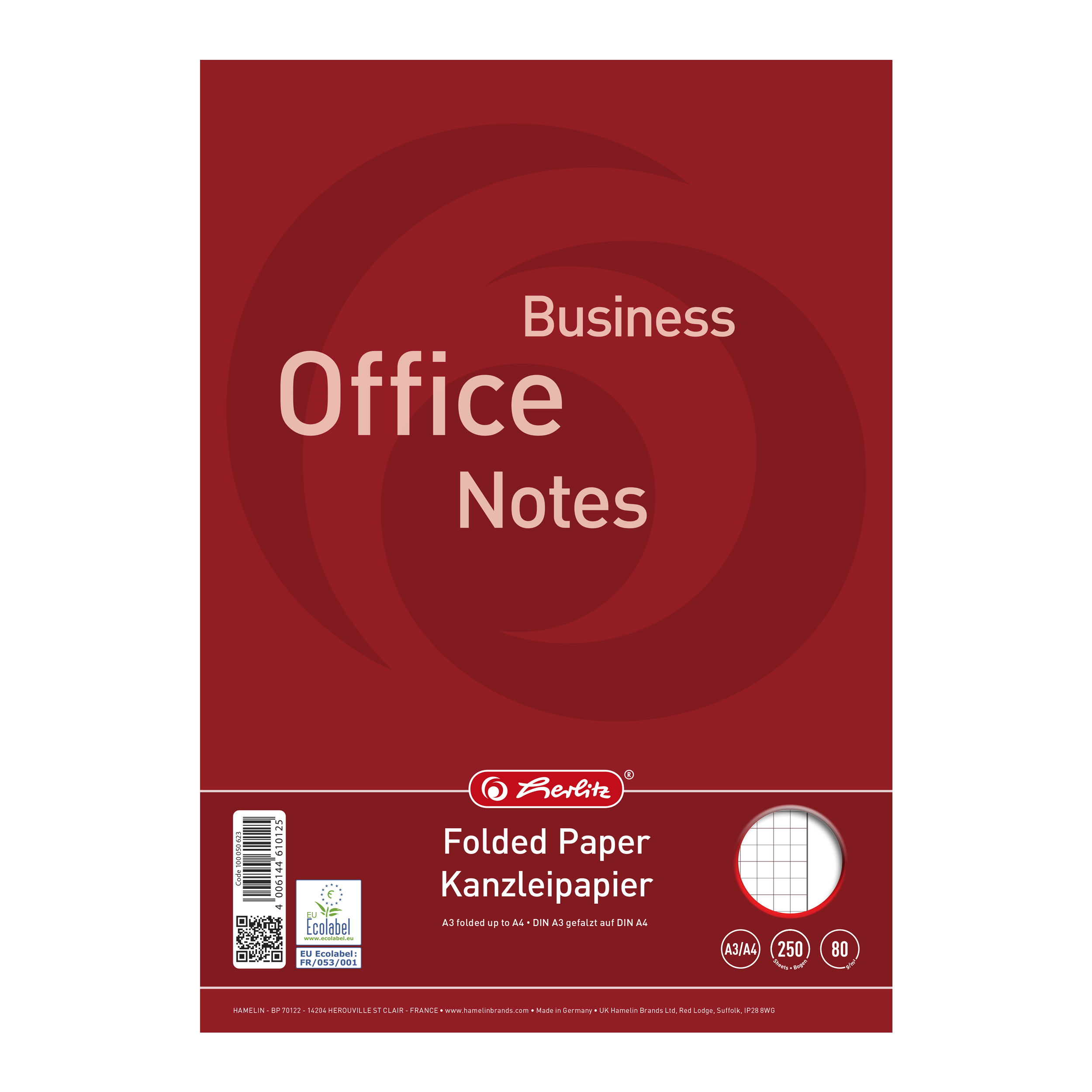 HERLITZ Kanzleipapier Business Office Notes