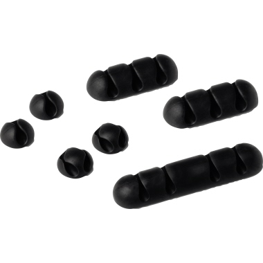 Kabelclip DURABLE 5041 MIX graphit 