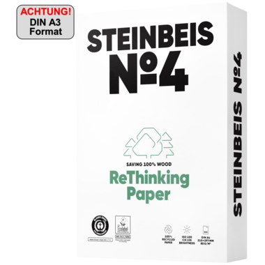 Kopierp. Steinbeis No.4 A3 80g rec EvoluWhite, Cie 135er Weiße